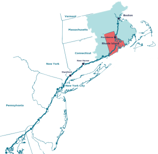 RI map and corridor